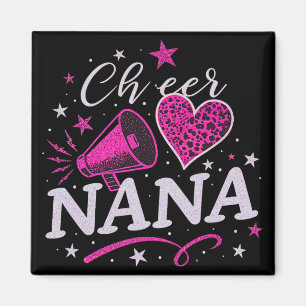Cheer Nana For Mother's Day Cheerleader Grandma Pr Magnet