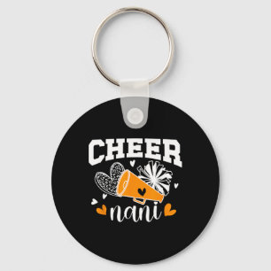Cheer Nani Of A Cheerleader Nani Proud Cheerleadin Key Ring
