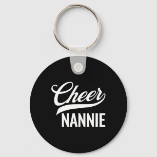 Cheer Nannie Cheerleading Matching Family Key Ring