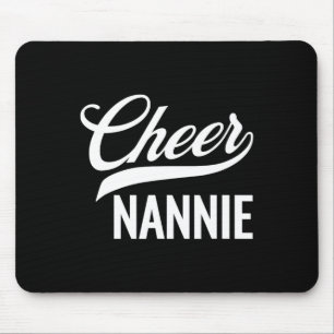 Cheer Nannie Cheerleading Matching Family Mouse Mat