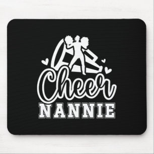 Cheer Nannie Grandma Nannie Of A Cheerleader Nanni Mouse Mat