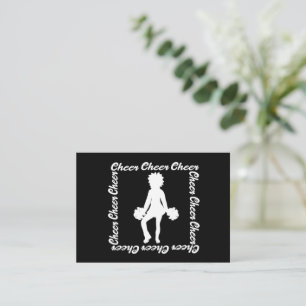 Cheer Notecard #1 ( White )