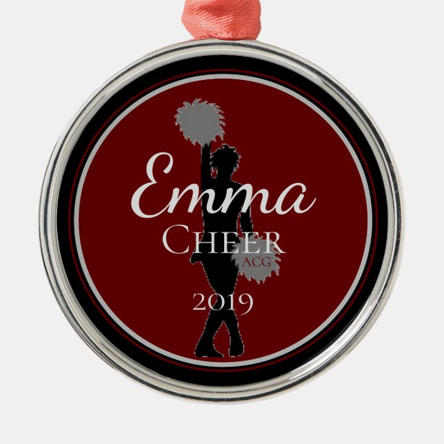 Cheer Ornament Cheerleader (Front)