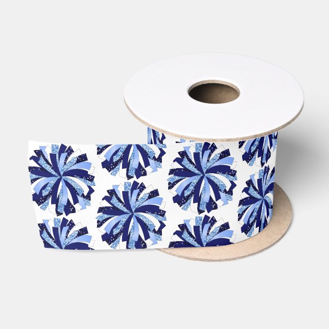 Cheer Pom Pom Satin Ribbon (Spool)