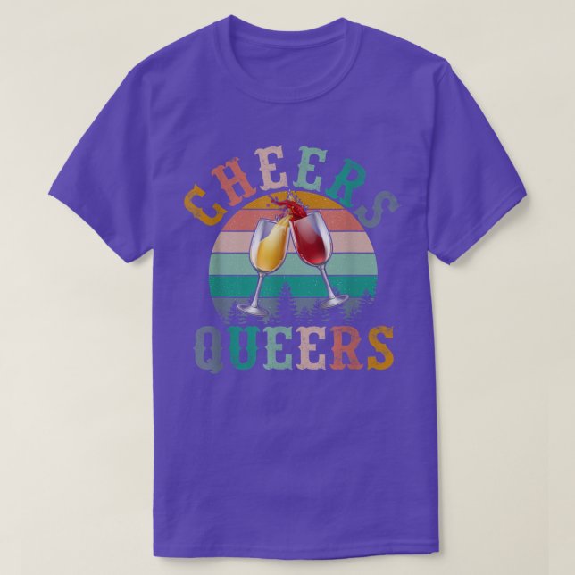 Cheer Queers  T-Shirt (Design Front)