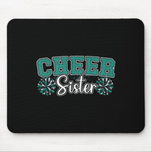 Cheer Sister My Favourite Cheerleader Calls Me Sis Mouse Mat