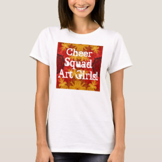 Cheer Squad Art Girls! T-Shirt