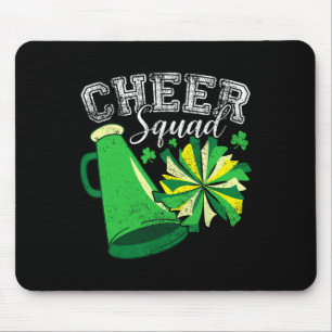 Cheer Squad Cheerleader Cheerleading St Patricks D Mouse Mat