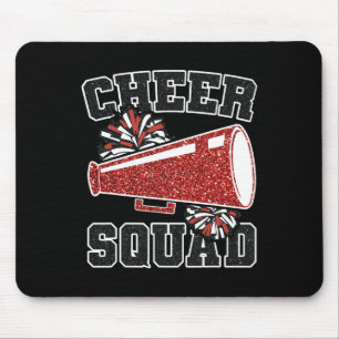 Cheer Squad Cheerleading Funny Sport Cheer Team Re Mouse Mat