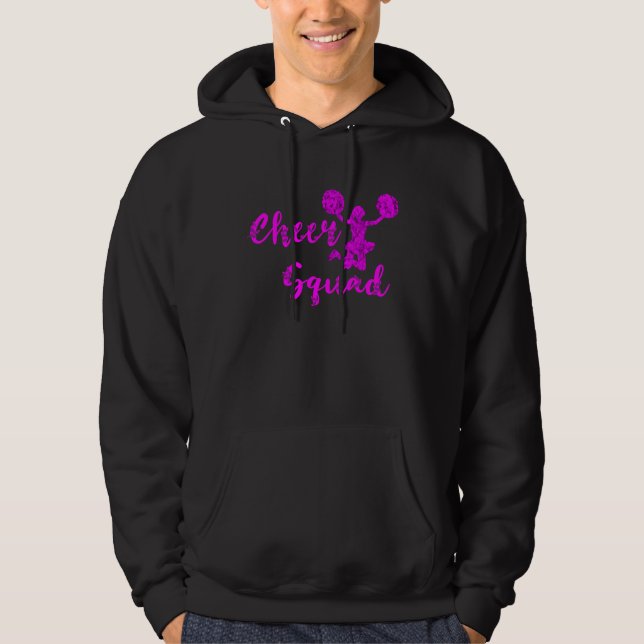 Cheer Squad Cheerleading Team Cheerleader Crew Che Hoodie (Front)