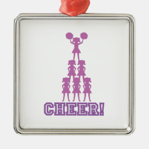 Cheer Squad Metal Tree Decoration
