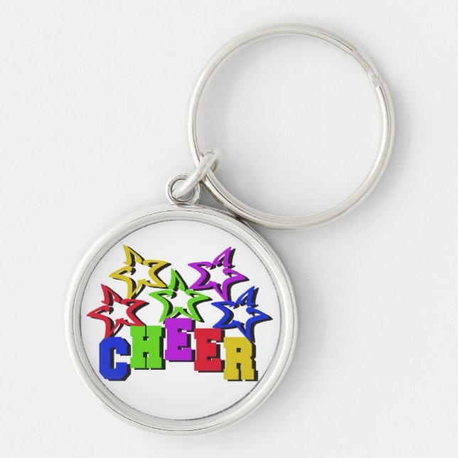 Cheer Stars Key Ring (Front)