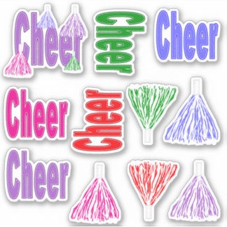 Cheer Stickers
