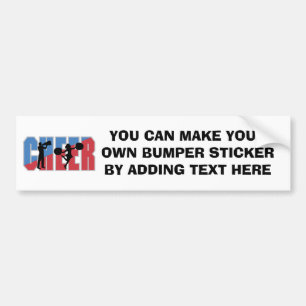 CHEER T-shirts and Gifts Bumper Sticker