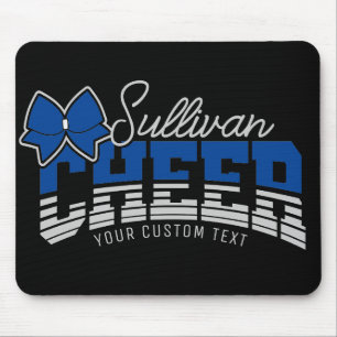 Cheer Team ADD NAME School Athlete Cheerleader  Mouse Mat