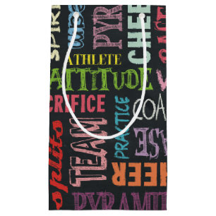 Cheer Terms On The Chalkboard Small Gift Bag