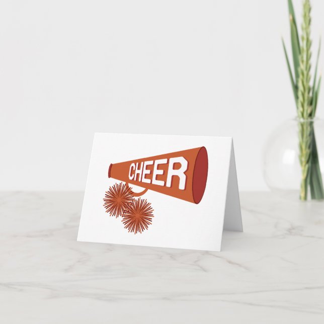 Cheer Thank You Card (Front)