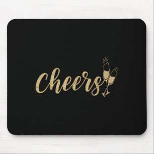 Cheer To The New Year Happy New Year 2026 Party Gi Mouse Mat