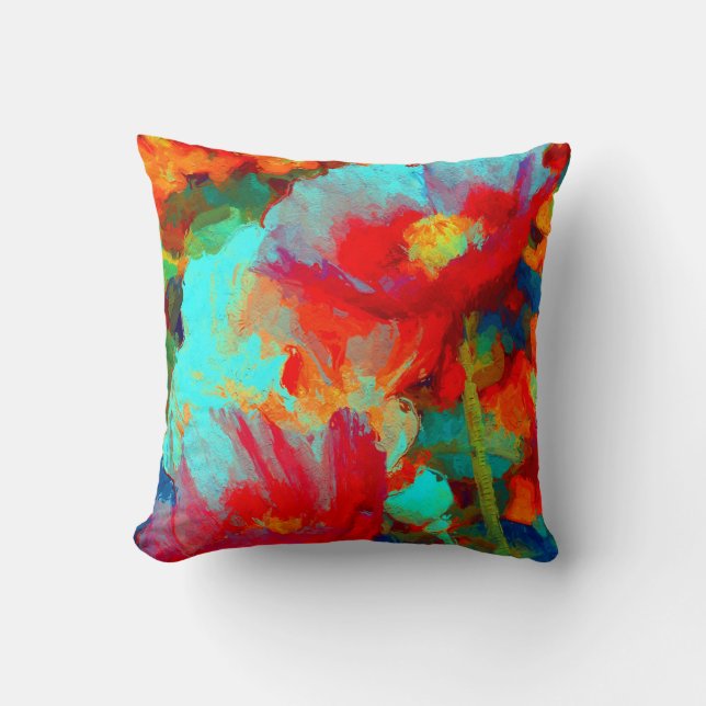 Cheer Up Buttercup Print Cushion (Front)