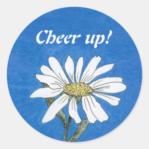 Cheer up! Daisy Sticker