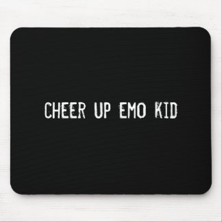cheer up emo kid mouse mat