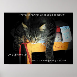 Cheer up Grumpy Poster
