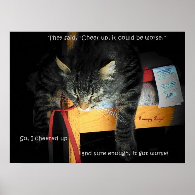 Cheer up Grumpy Poster (Front)