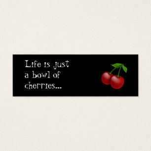 Cheerbomb MiniCard: Bowl of Cherries