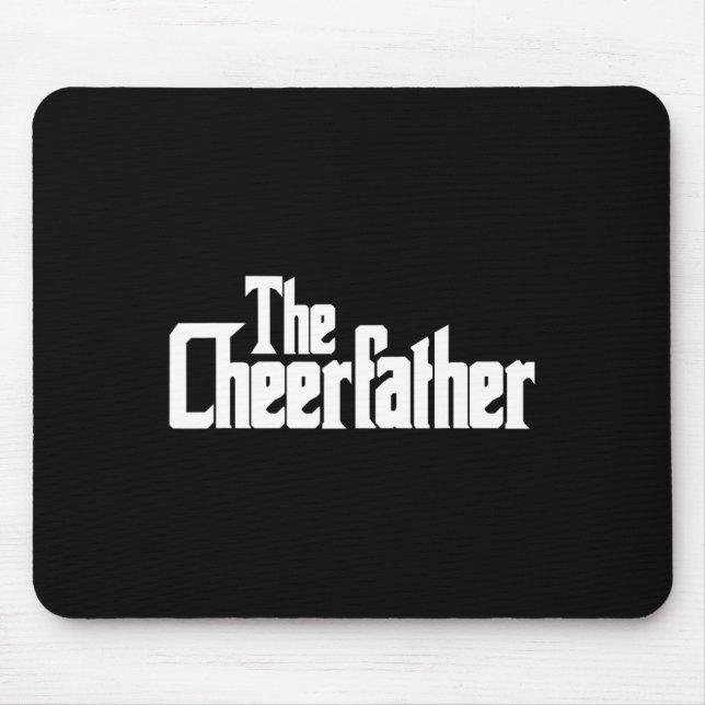 Cheerfather Fathers Day Cheerleader  Mouse Mat (Front)