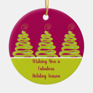 Cheerful and Bright Christmas Tree Ornament