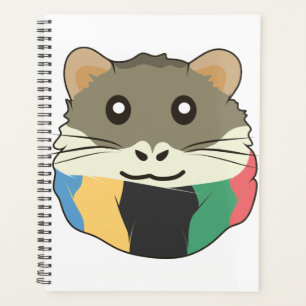 Cheerful and lighthearted hamster planner