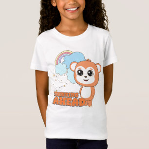 Cheerful Animal Frienz Thinking Ahead T-Shirt