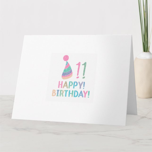  Cheerful birthday card (Front)
