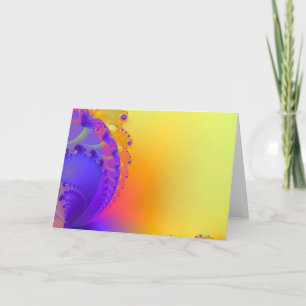 Cheerful Blank Greeting Card