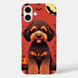 Cheerful brown dog iPhone 16 plus case