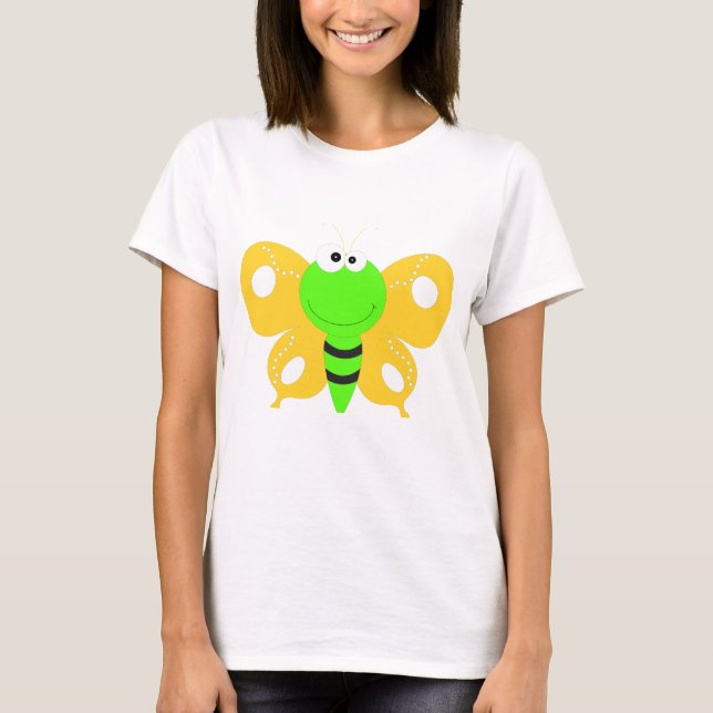 Cheerful Butterfly T-Shirt (Front)