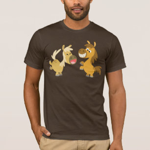 Cheerful Cartoon Ponies T-shirt