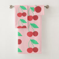 Cheerful Cherries Fruity Pink