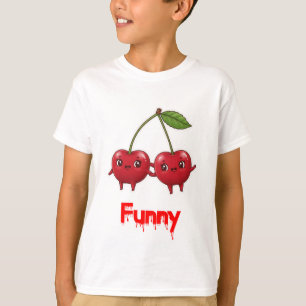 Cheerful Cherry Duo for kids fruit! T-Shirt