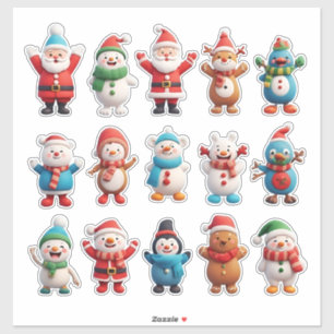 Cheerful Christmas Characters