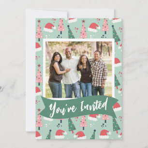 Cheerful Christmas Party Invitation