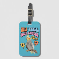 Cheerful Cockatiel Parrot