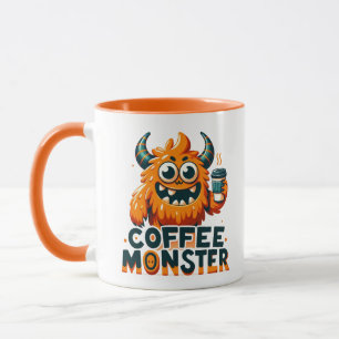 Cheerful Coffee Monster Mug