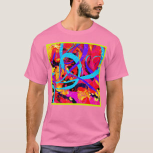 Cheerful Colourful Pattern Play T-Shirt