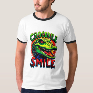 "Cheerful Crocodile Smile – Fun and Whimsical  T-Shirt