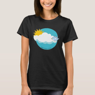 Cheerful Cute Christian fun design Bible verse Mat T-Shirt