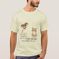 Cheerful Dogs and Pouting Cats