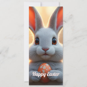 Cheerful Easter Bunny in the Magic of Spring