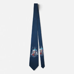 Cheerful elf   tie