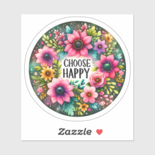 Cheerful Floral Design for Happiness